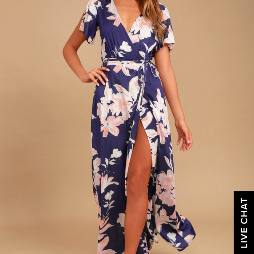 Lulus wrap dress